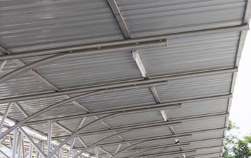 installing Denton Burn metal roofing